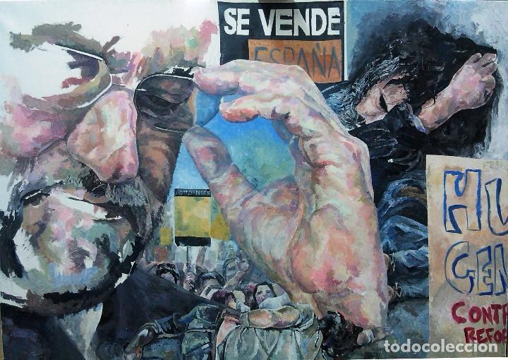 Arte: Ni por esas (2015). Colecci&oacute;n Goya en la actualidad 162X114cm. Jessica Gonpra. Firmado