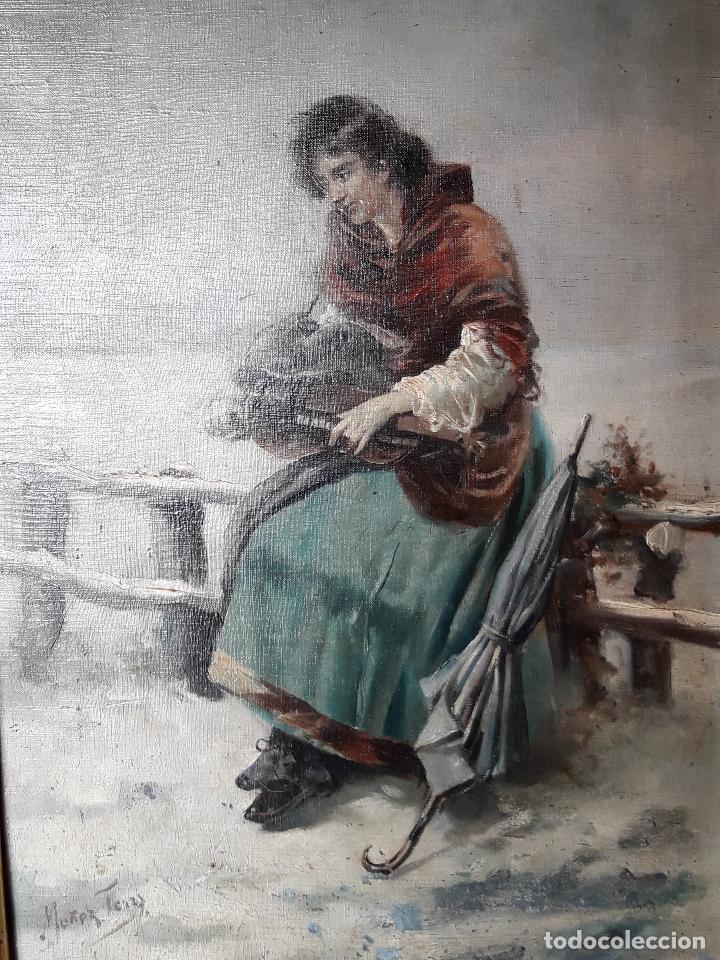 Arte: Oleo sobre lienzo costumbrista - Foto 2