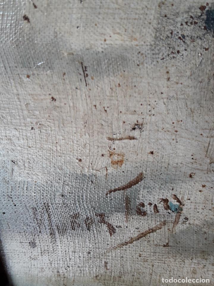 Arte: Oleo sobre lienzo costumbrista - Foto 5