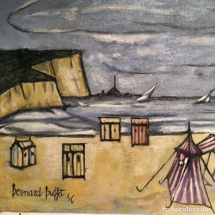 Arte: Copia del cuadro de Bernard Buffet: La Playa - Foto 8