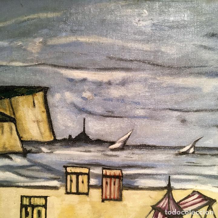 Arte: Copia del cuadro de Bernard Buffet: La Playa - Foto 10