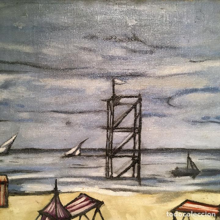 Arte: Copia del cuadro de Bernard Buffet: La Playa - Foto 11