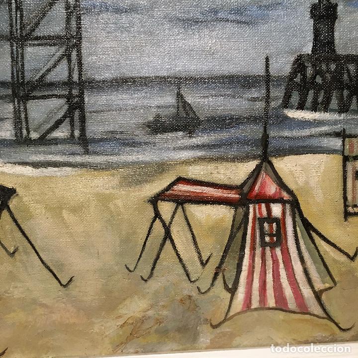 Arte: Copia del cuadro de Bernard Buffet: La Playa - Foto 16