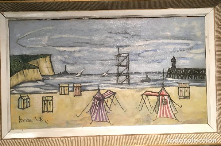 Arte: Copia del cuadro de Bernard Buffet: La Playa - Foto 17