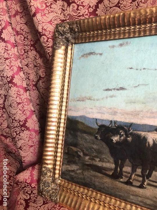 Arte: OLEO SOBRE LIENZO COSTUMBRISTA - Foto 5