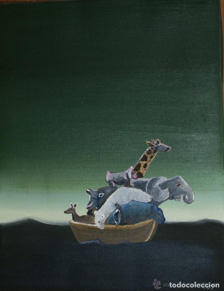 Arte: pintura arca de noe