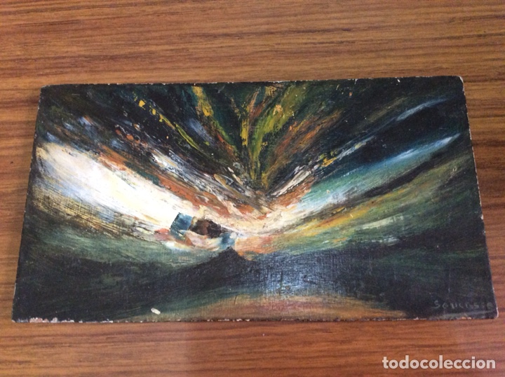 Arte: OLEO SOBRE TABLA-FIRMADO. - Foto 1