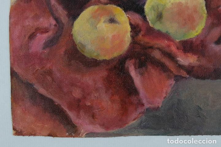 Arte: &Oacute;leo sobre lienzo Bodeg&oacute;n 1945 - Foto 6