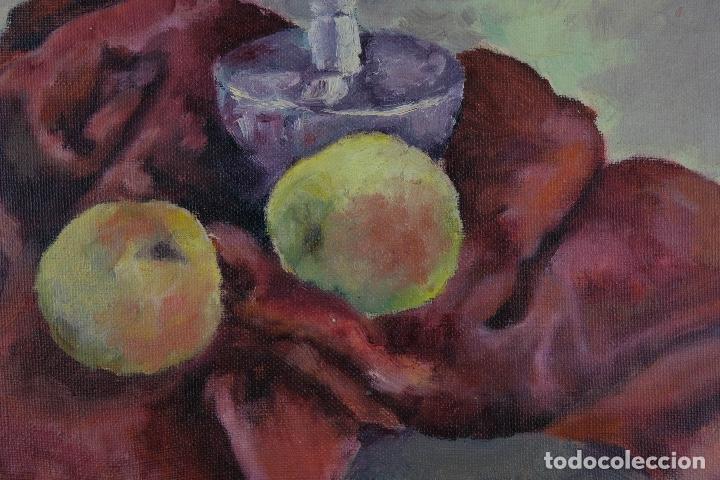 Arte: &Oacute;leo sobre lienzo Bodeg&oacute;n 1945 - Foto 7