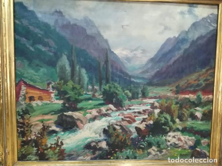 Arte: Cuadro de el artista Batalla, con marco - Foto 1