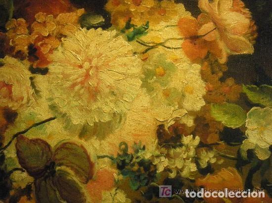 Arte: FLORERO. &Oacute;LEO S/LIENZO - Foto 4