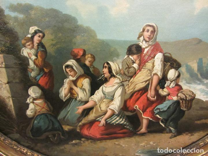 Arte: Escena costumbrista s.XIX - Foto 2
