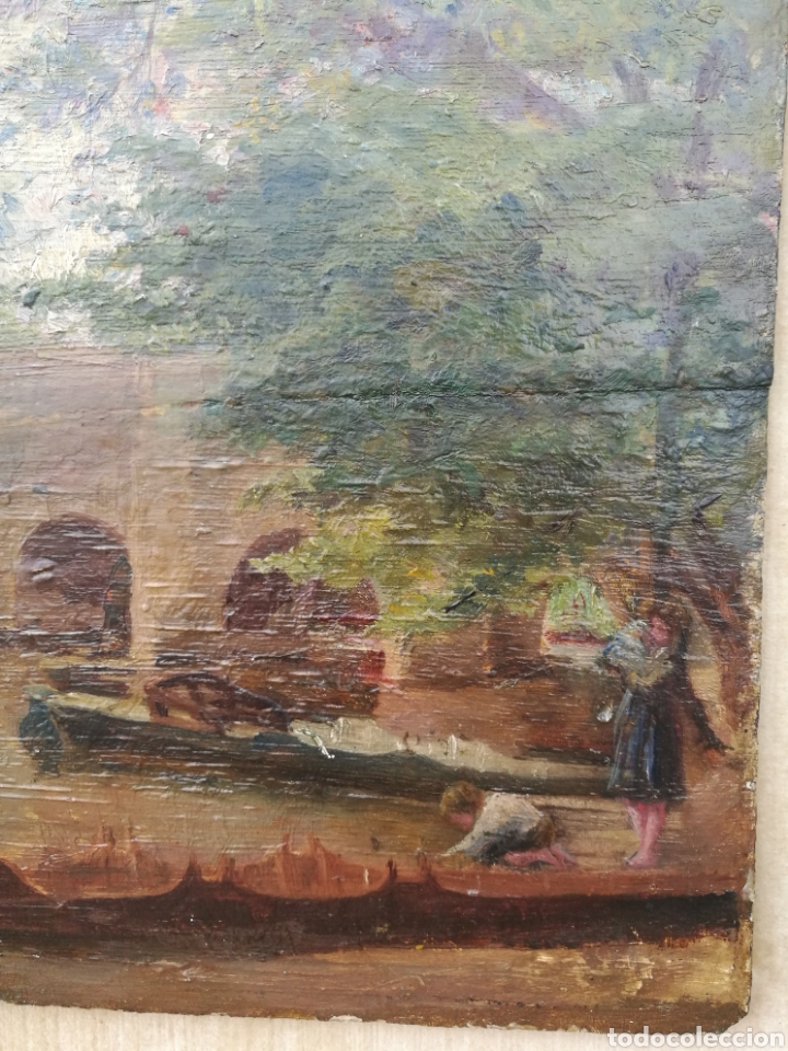 Arte: &Oacute;leo sobre tabla siglo XIX - Foto 3