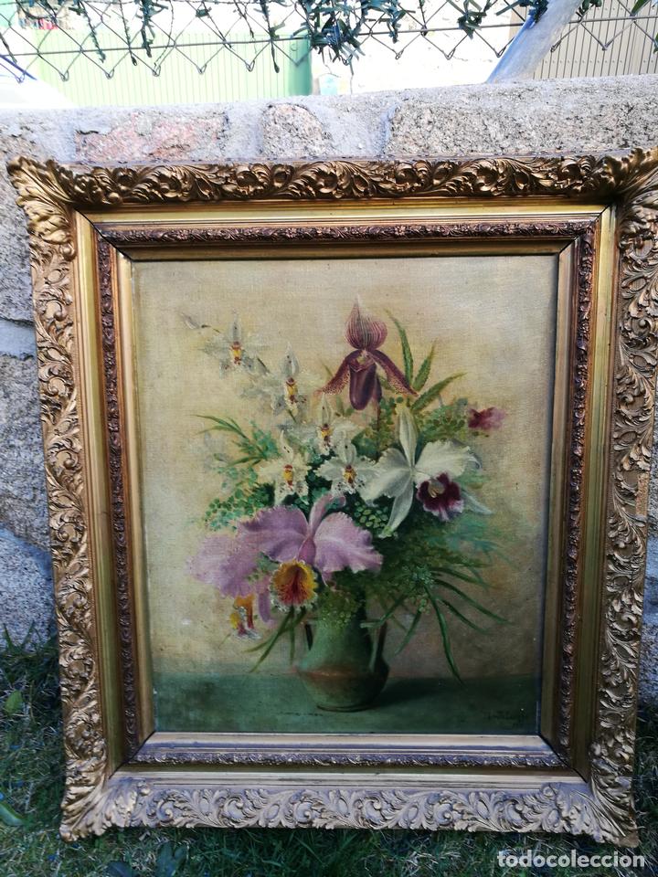 Arte: &Oacute;leo sobre lienzo siglo XIX - Foto 1