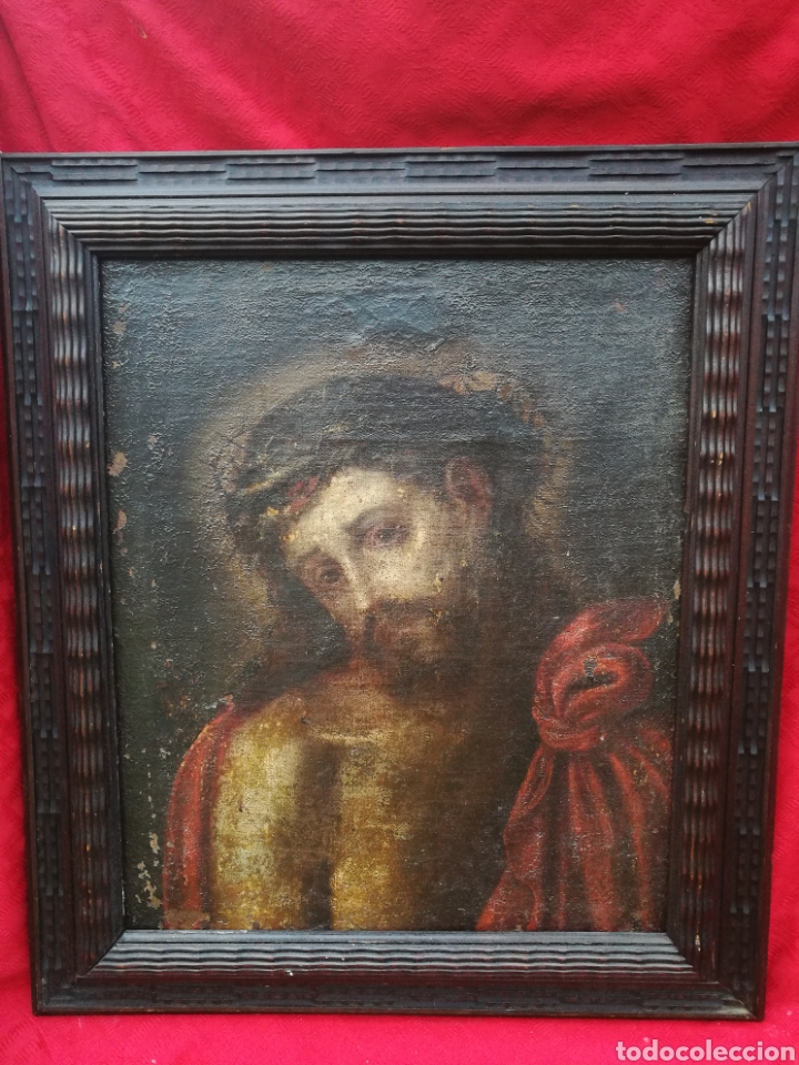 Arte: &Oacute;leo sobre lienzo siglo XVII - Foto 1