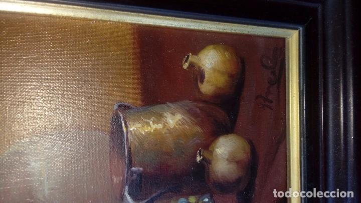Arte: Escuela espa&ntilde;ola s.XX Bodegon - Foto 3