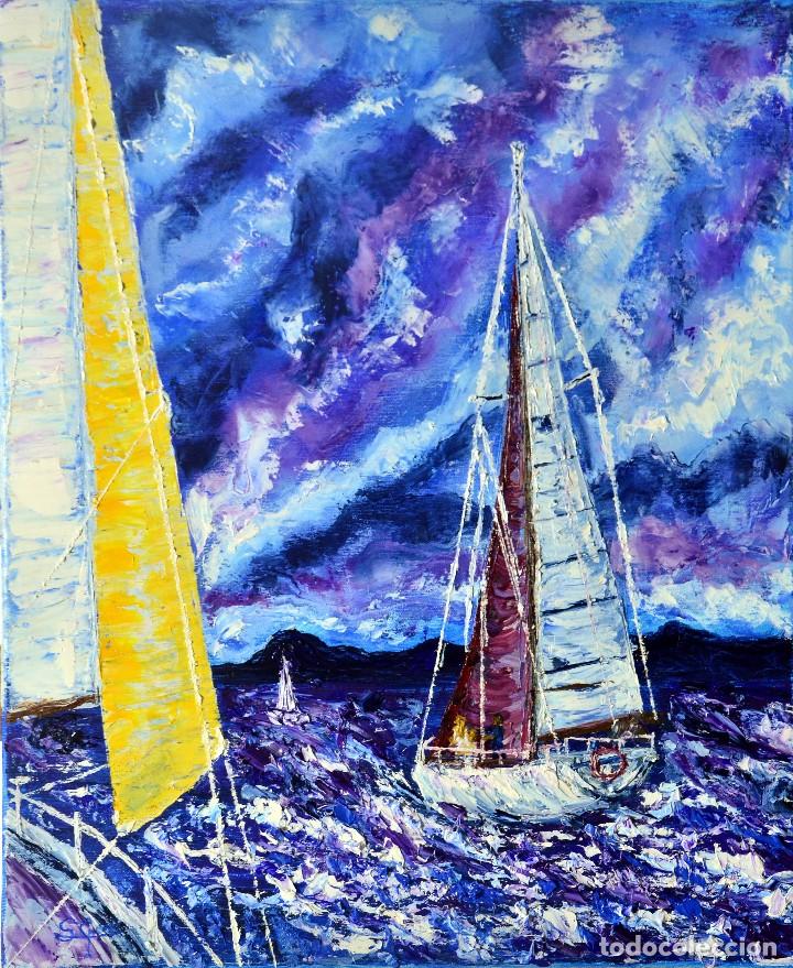 Arte: Regatas de vela. - Foto 1