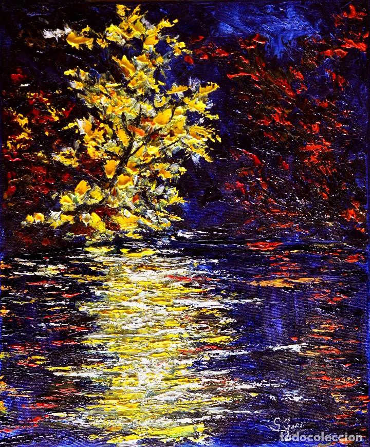 Arte: Abedules reflejados. - Foto 1