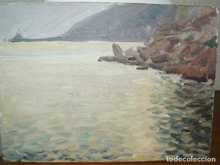 Arte: &Oacute;LEO SOBRE TABLEX- AN&Oacute;NIMO- MARINA - Foto 2