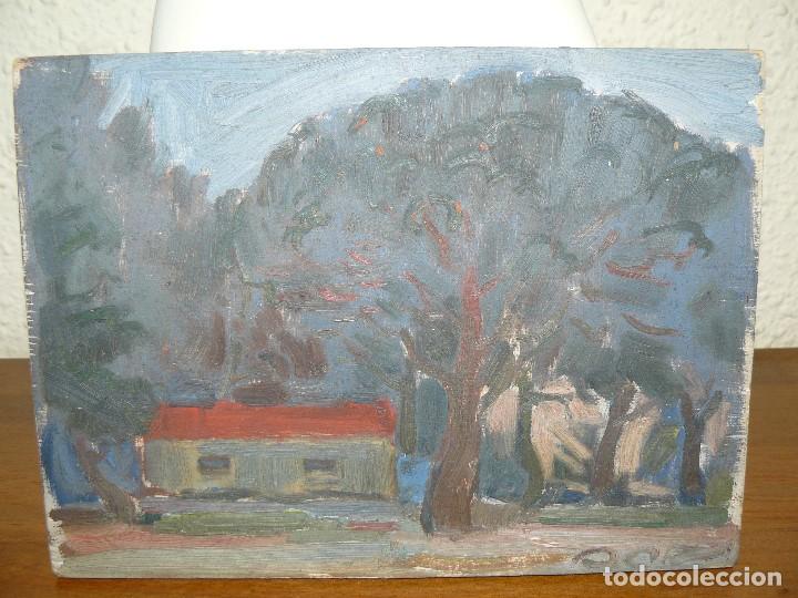 Arte: &Oacute;LEO SOBRE TABLEX- AN&Oacute;NIMO- CASTELLDEFELS - Foto 1