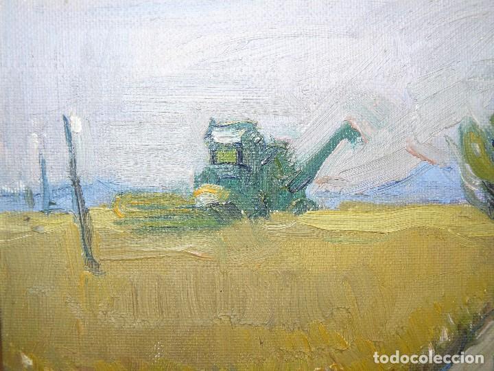 Arte: &Oacute;LEO SOBRE TABLEX- AN&Oacute;NIMO- LABORES AGR&Iacute;CULAS - Foto 2