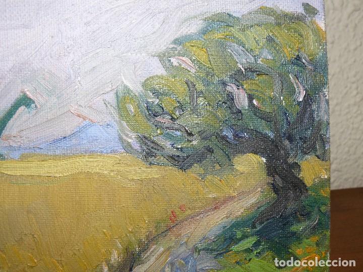 Arte: &Oacute;LEO SOBRE TABLEX- AN&Oacute;NIMO- LABORES AGR&Iacute;CULAS - Foto 3