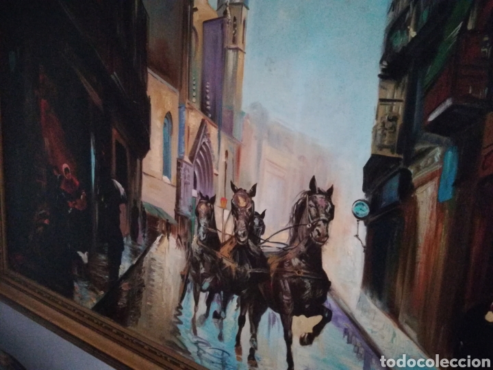 Arte: &Oacute;leo sobre lienzo de Esparza - Foto 2