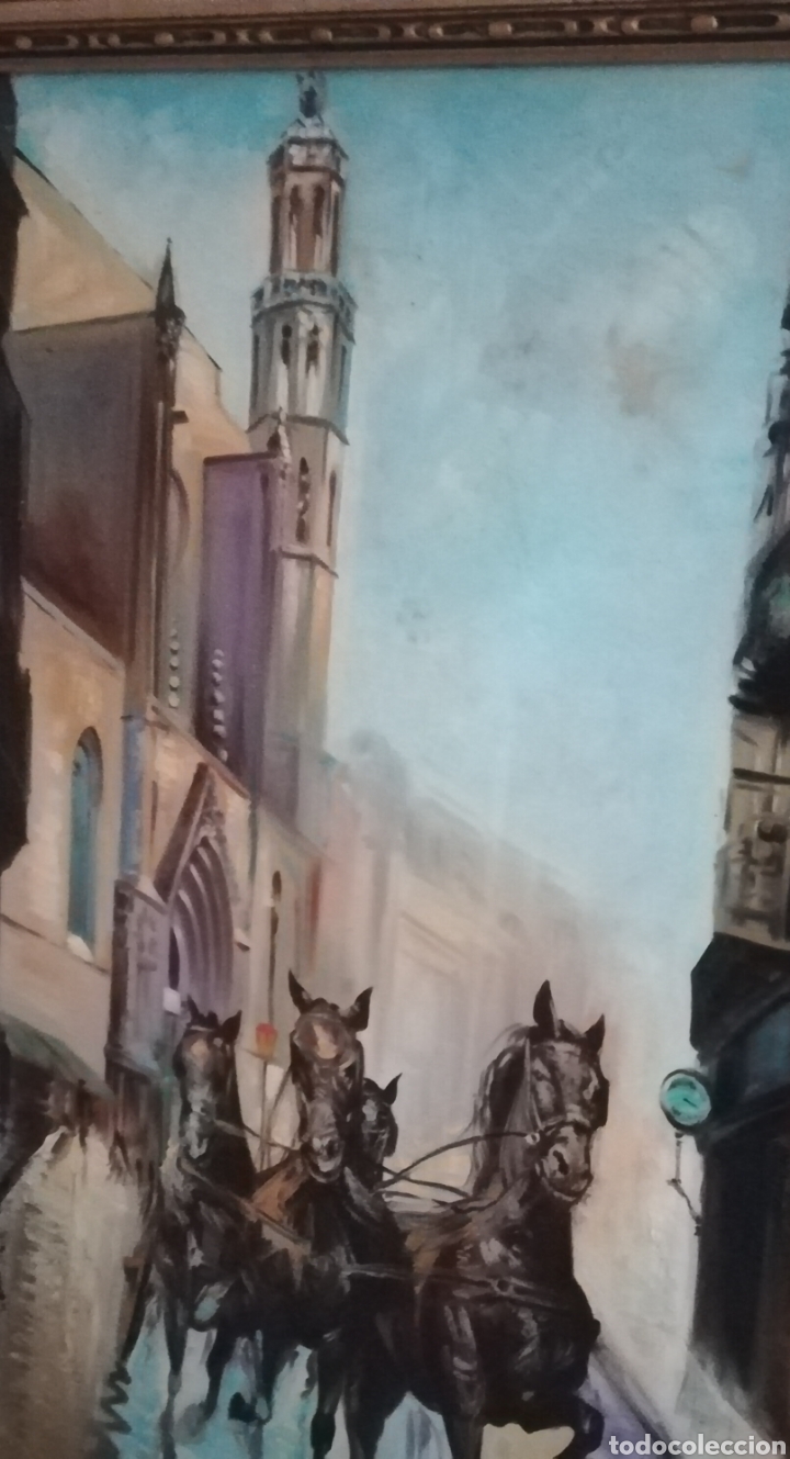Arte: &Oacute;leo sobre lienzo de Esparza - Foto 3
