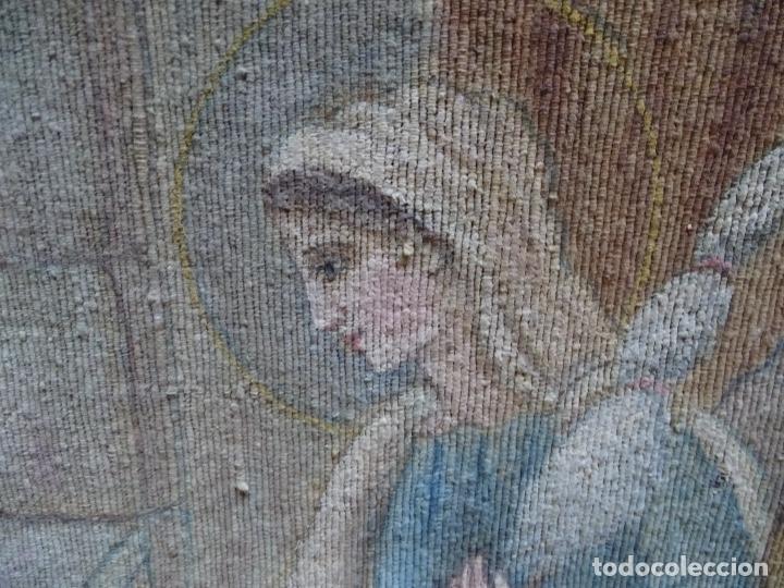 Arte: Gran &Oacute;leo sobre tapiz.anonimo. - Foto 6