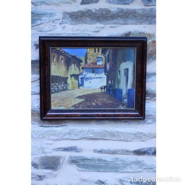 Arte: Antiguo cuadro &oacute;leo - Foto 1
