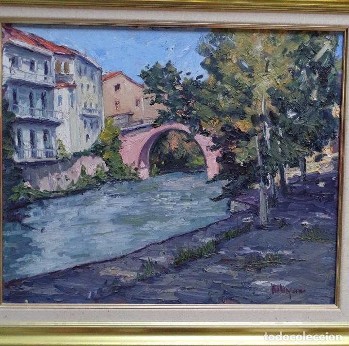 Arte: Oleo sobre tema firmado Valdepera.