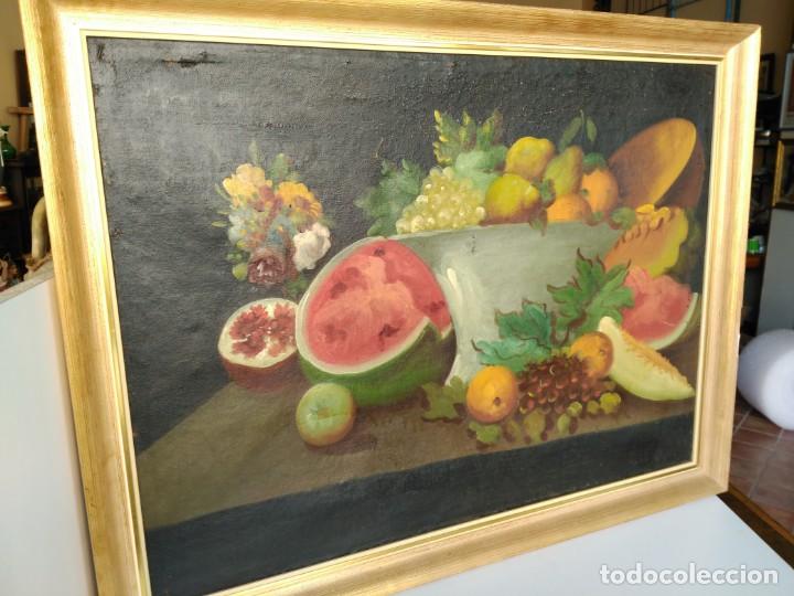 Arte: Bodeg&oacute;n &Oacute;leo sobre lienzo - Foto 1