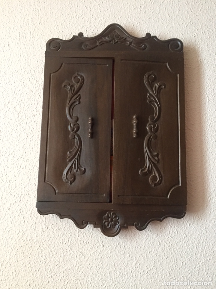 Arte: Tr&iacute;ptico madera 54x35cm. Abierto 70cm - Foto 2