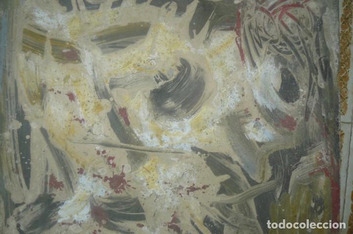 Arte: TECNIVA MIXTA - AN&Oacute;NIMO - COMPOSICI&Oacute;N ABSTRACTA - Foto 5