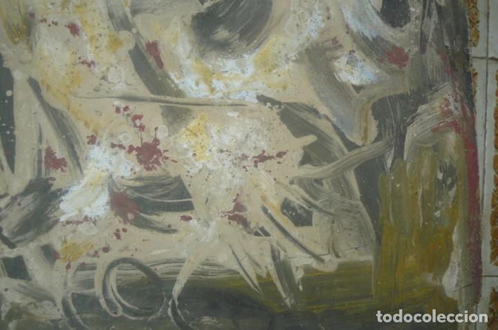 Arte: TECNIVA MIXTA - AN&Oacute;NIMO - COMPOSICI&Oacute;N ABSTRACTA - Foto 6