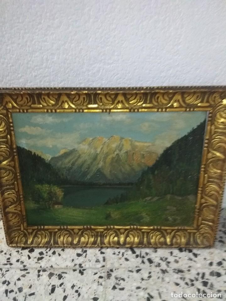 Arte: Tabla antigua firmada - Foto 1