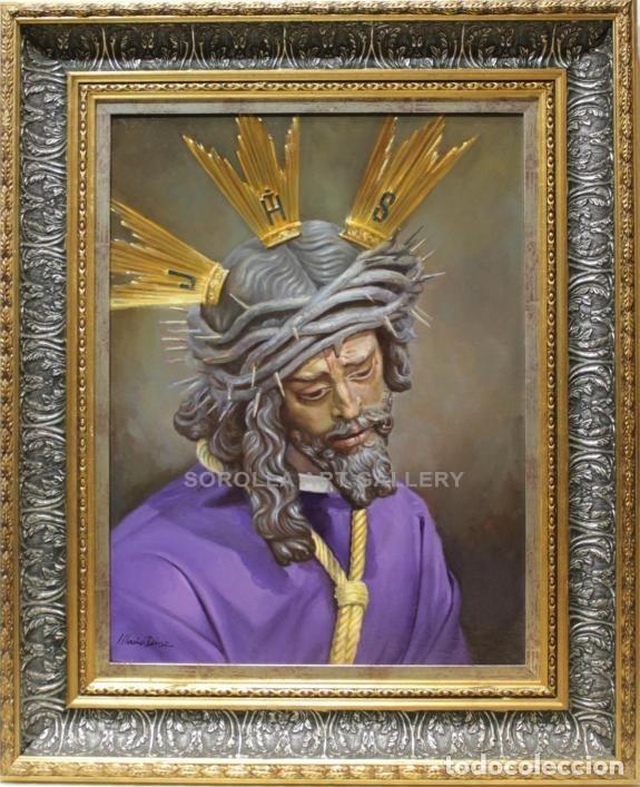 Arte: Gran Poder - Mario D&iacute;az - Oleo sobre lienzo - 84x69 cm - Foto 1