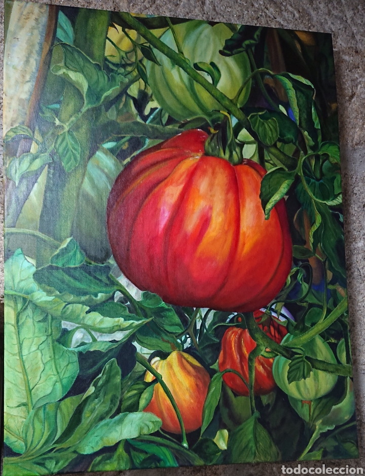 Arte: PINTURA AL &Oacute;LEO (TOMATERA). - Foto 1