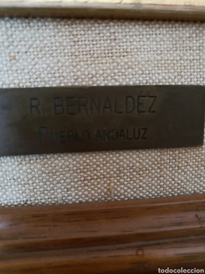 Arte: Cuadro Pueblo Andaluz - Foto 2