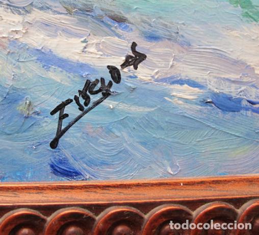 Arte: MARINA AL OLEO SOBRE TABLA - Foto 2