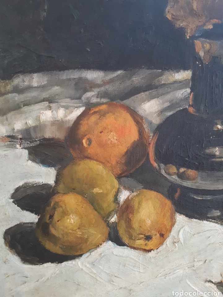Arte: Bodeg&oacute;n oleo principios S. XX - Foto 3