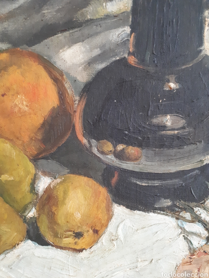 Arte: Bodeg&oacute;n oleo principios S. XX - Foto 6