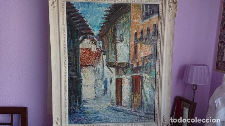 Arte: &Oacute;LEO SOBRE LIENZO ESTA&Ntilde;OL - Foto 1