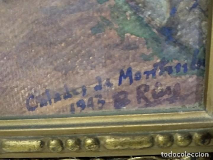 Arte: PUEBLO 1945. RIBAS RIUS ? - Foto 4