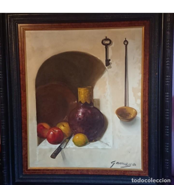 Arte: BODEGON OLEO SOBRE LIENZO TAMA&Ntilde;O GRANDE