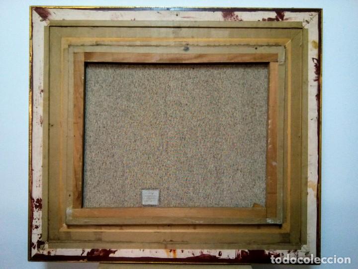 Arte: Pujol Pons. &Oacute;leo sobre lienzo Bodeg&oacute;n. - Foto 5