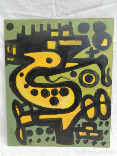 Arte: &Oacute;LEO SOBRE TABLERO. - Foto 1