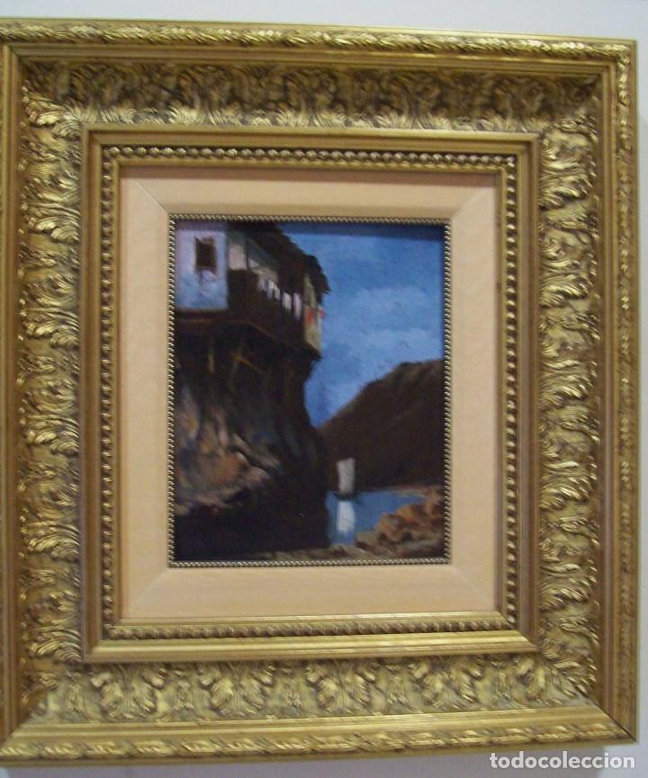 Arte: EXTRAORDINARIA OBRA DEL PINTOR TOMAS PEREISCCO SIGLO XIX O XX O/MADERA MED 27 X 22 CM ACANTIALADO PA