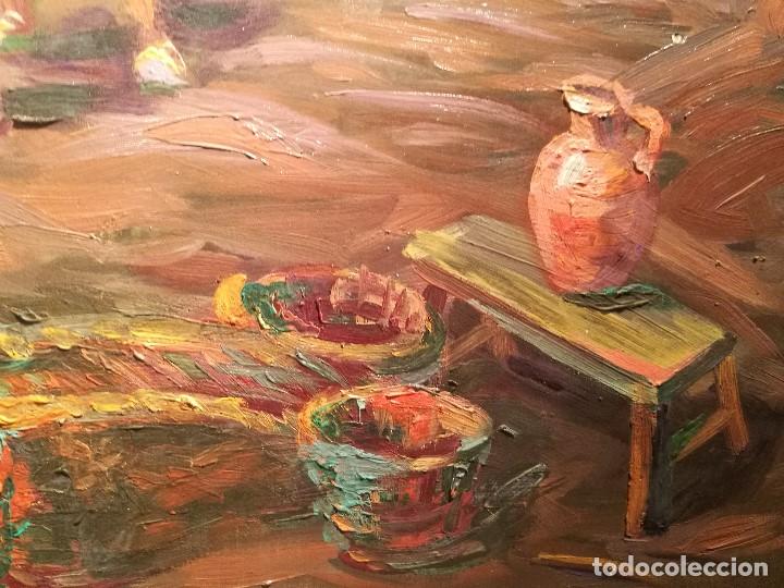 Arte: ESCENA RURAL. ANONIMO. CIRCULO DE J.SERRASANTA - Foto 2