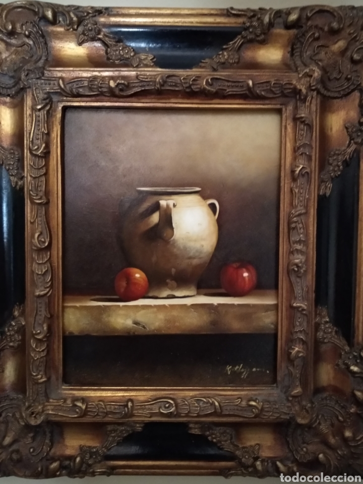 Arte: JARRON CON MANZANAS. K. MEZZAN - Foto 1